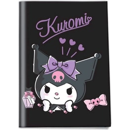 Τετράδιο Καρφίτσα Graffiti 40 Φύλλων Kuromi 17x25cm (1 Τεμάχιο)